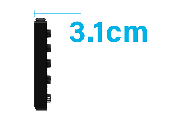 Corps ultramince de 3,1 cm